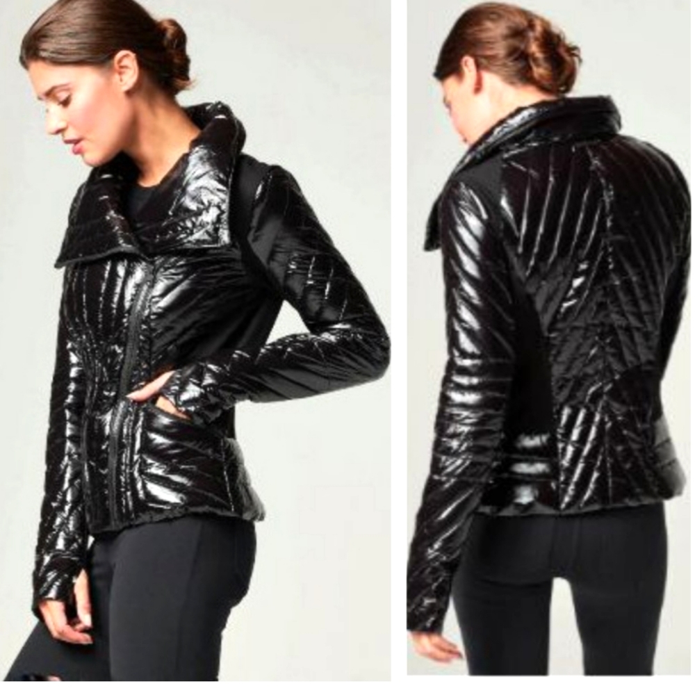 BLANC NOIR • CARBON 38   Motion Panel Puffer ~ NWT